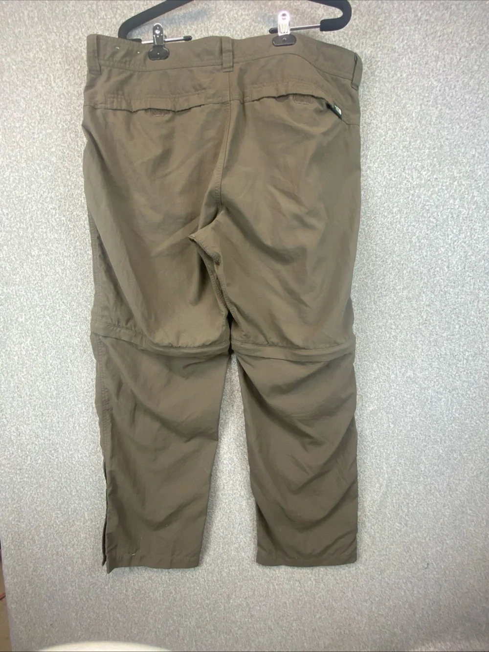 The North Face Paramount Trail convertible pants Mens 38 Brown gorpcore Shorts